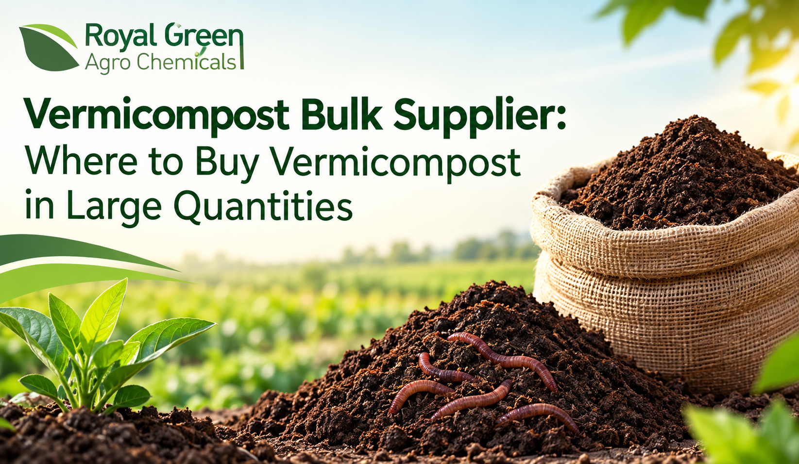 Vermicompost Bulk Supplier: Where to Buy Vermicompost in Large Quantities